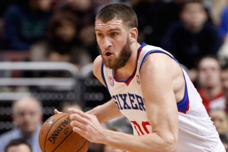 Spencer Hawes has averaged 14.7 points, 10.2 rebounds and two blocks during the last 14 games. (Yong Kim/Staff Photographer)