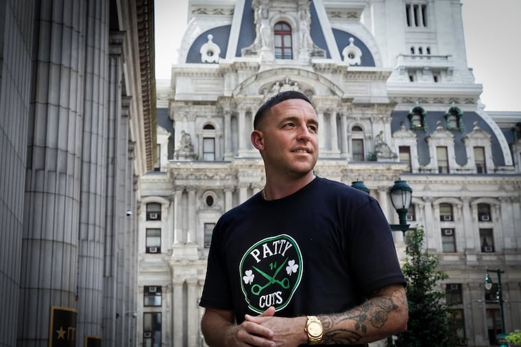 Pat Regan is a 2006 graduate of La Salle College High School who grew up in Rockledge, Montgomery County. And he's now the barber to the stars.