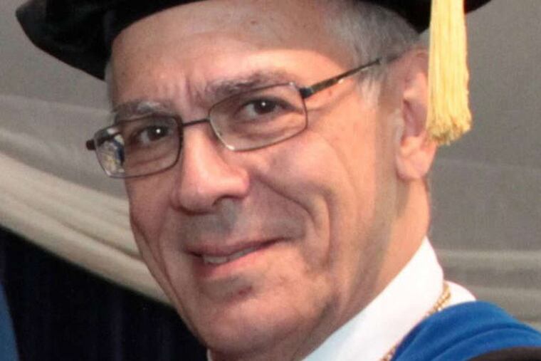 Raymond A. Yannuzzi wants to finish his career as a teacher.