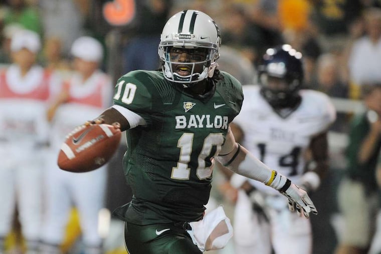 Baylor quarterback Robert Griffin has posted astounding numbers in his first four games, throwing more touchdown passes than incompletions and leading the nation in QB efficiency.