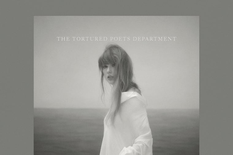 This cover image released by Republic Records show "The Tortured Poets Department" by Taylor Swift. (Republic Records via AP)