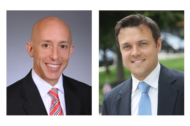 Delaware County Council candidates Brian Zidek and Kevin Madden hope a registration edge gets Democrats on Council for the first time in 40 years.