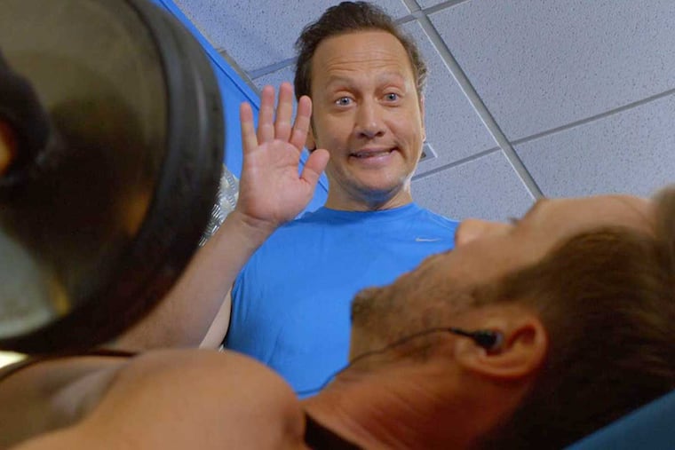 Rob Schneider in "Real Rob," in which he plays a slightly fictionalized version of himself. It features narrative moments, snippets of stand-up, and talking-head interview segments.