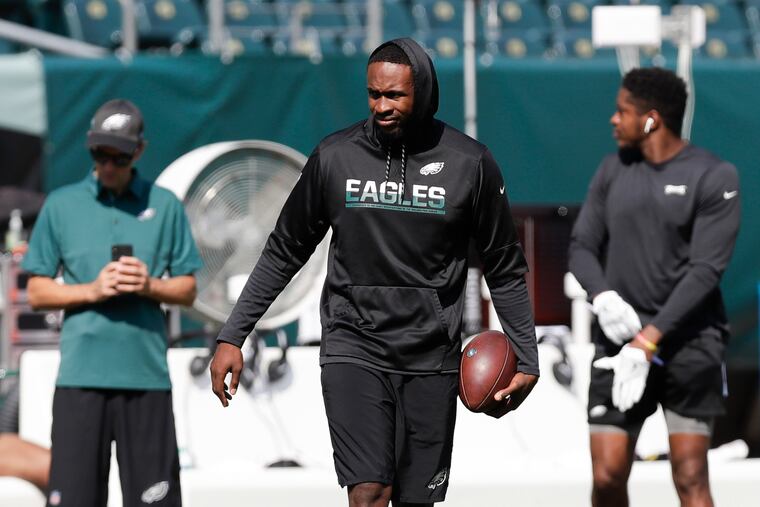 Eagles wide receiver Alshon Jeffery is expected to suit up Thursday night in Green Bay.