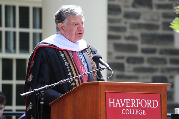 William G. Bowen, former president of Princeton and a commencement speaker at Haverford College, called student protestors' approach both "immature" and "arrogant" and the subsequent withdrawal of Robert J. Birgeneau, former chancellor of the University of California Berkeley, a "defeat" for the Quaker college and its ideals.