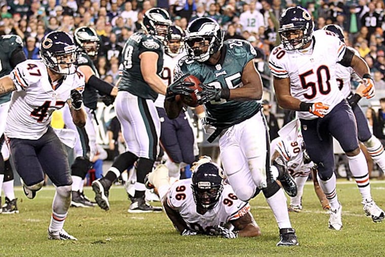 Eagles running back LeSean McCoy. (Yong Kim/Staff Photographer)