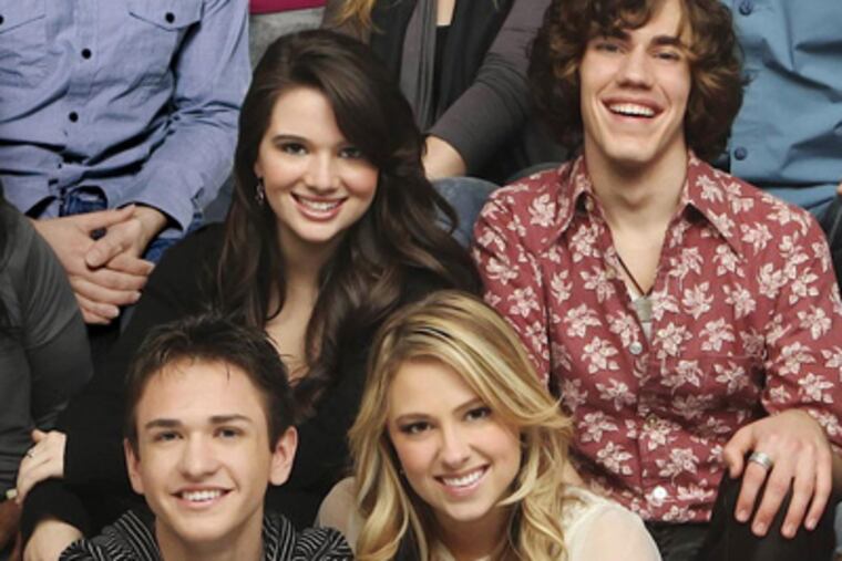 Two Pennsylvania guys -- Aaron Kelly (left) and Temple student Tyler Grady -- are among the Top 24 of Season 9 of Fox's "American Idol." Also making the cut were Connecticut's Katie Stevens (second from left) and Amanda Wheeler of Florida.