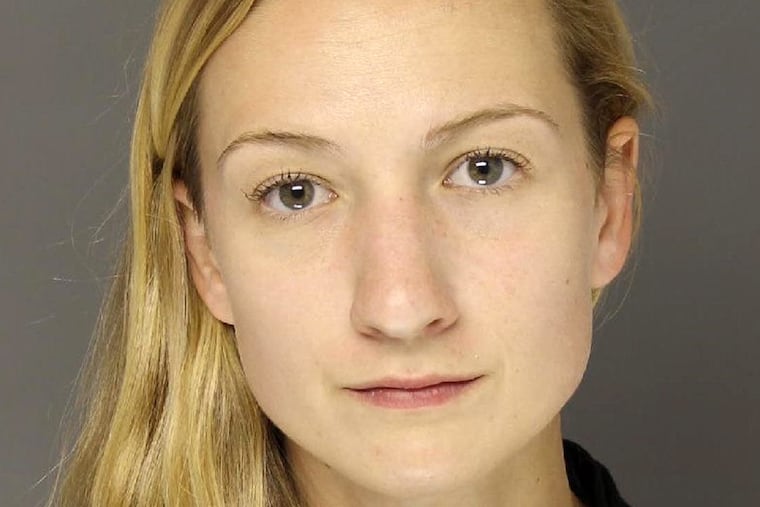 Christine Towers, 26, a former teacher's aide and coach at Conestoga High School, pleaded guilty Monday, March 6, 2017 to having sex with a student.