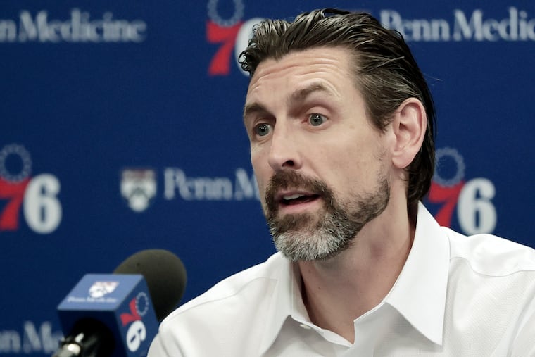 Mike Gansey will now turn his focus to next week's free agency after making just one pick in the 2026 draft.