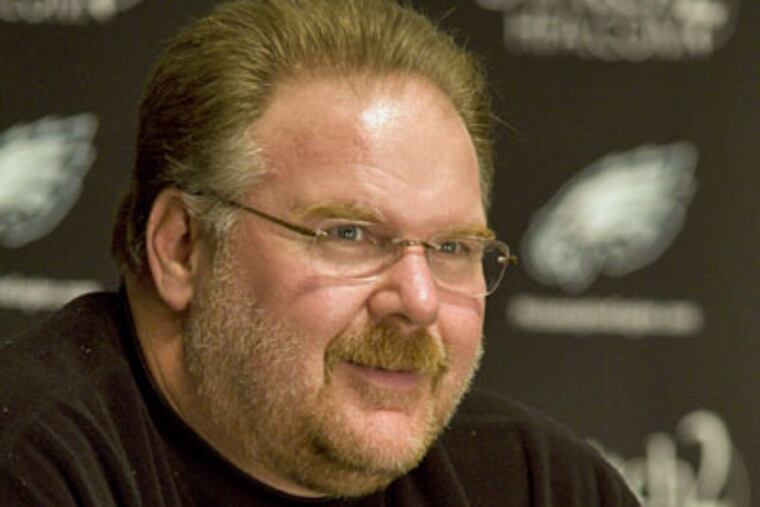 Ten years in, Andy Reid is still asking you to hang in there with him. Ten years in, you're not sure you know him well enough to take him at his word. (Ed Hille / Staff Photographer)