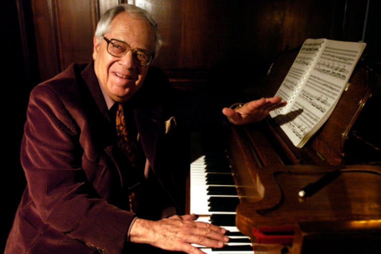 Gary Graffman in 2006 near his retirement. The Kardon Institute for Arts Therapy has an award for him today.