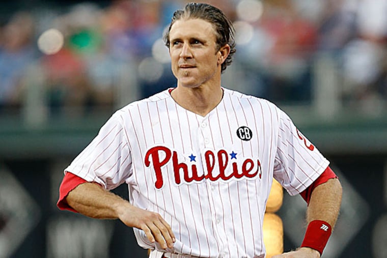 Phillies second baseman Chase Utley. (Yong Kim/Staff Photographer)