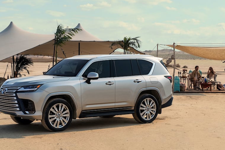 The Lexus LX600's new look for 2022 mainly involves details noticeable to the trained eye: the grille and other features. It still looks very Lexusy.