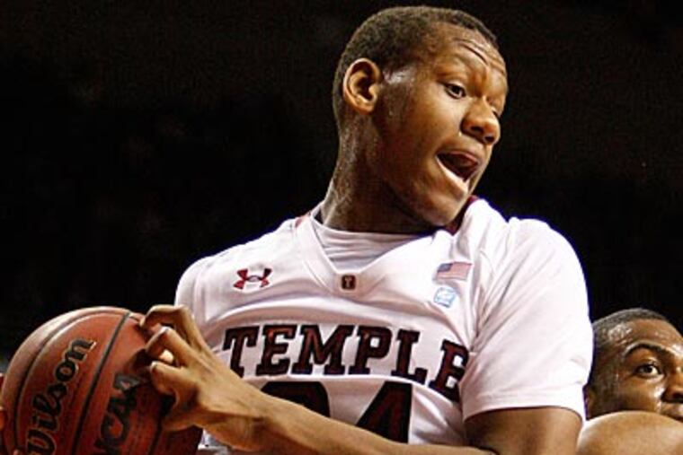 Temple's Lavoy Allen was selected with the 50th overall pick by the Sixers in the NBA Draft. (Ron Cortes/Staff file photo)