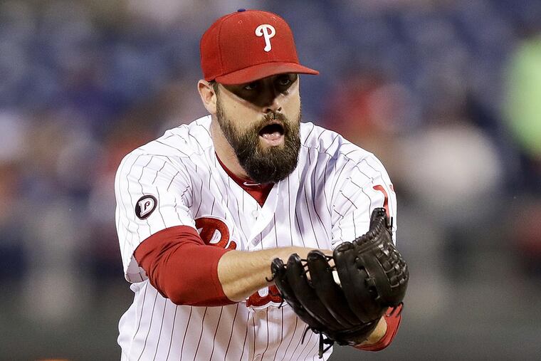 Phillies pitcher Pat Neshek.