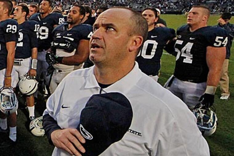 Beginning next year, Penn State can offer only 15 players a scholarship. (Gene J. Puskar/AP)