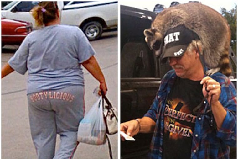 Web sites such as regretsy, lamebook and sepatafail percolate with snide sniping. Photos shown here are from peopleofwalmart.com, which seeks to mock the store's shoppers.