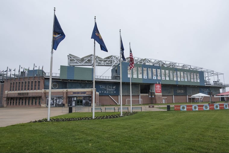 Talen Energy Stadium will be the site of Saturday’s game. CLEM MURRAY / Staff Photographer