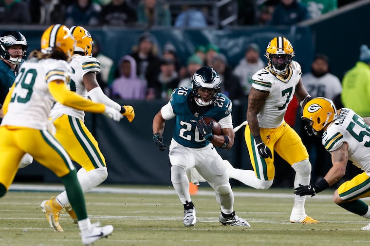 Saquon Barkley had his best game of the season in Week 8 against the Giants before exiting with an injury. Will he be back on the field Sunday against the Packers?