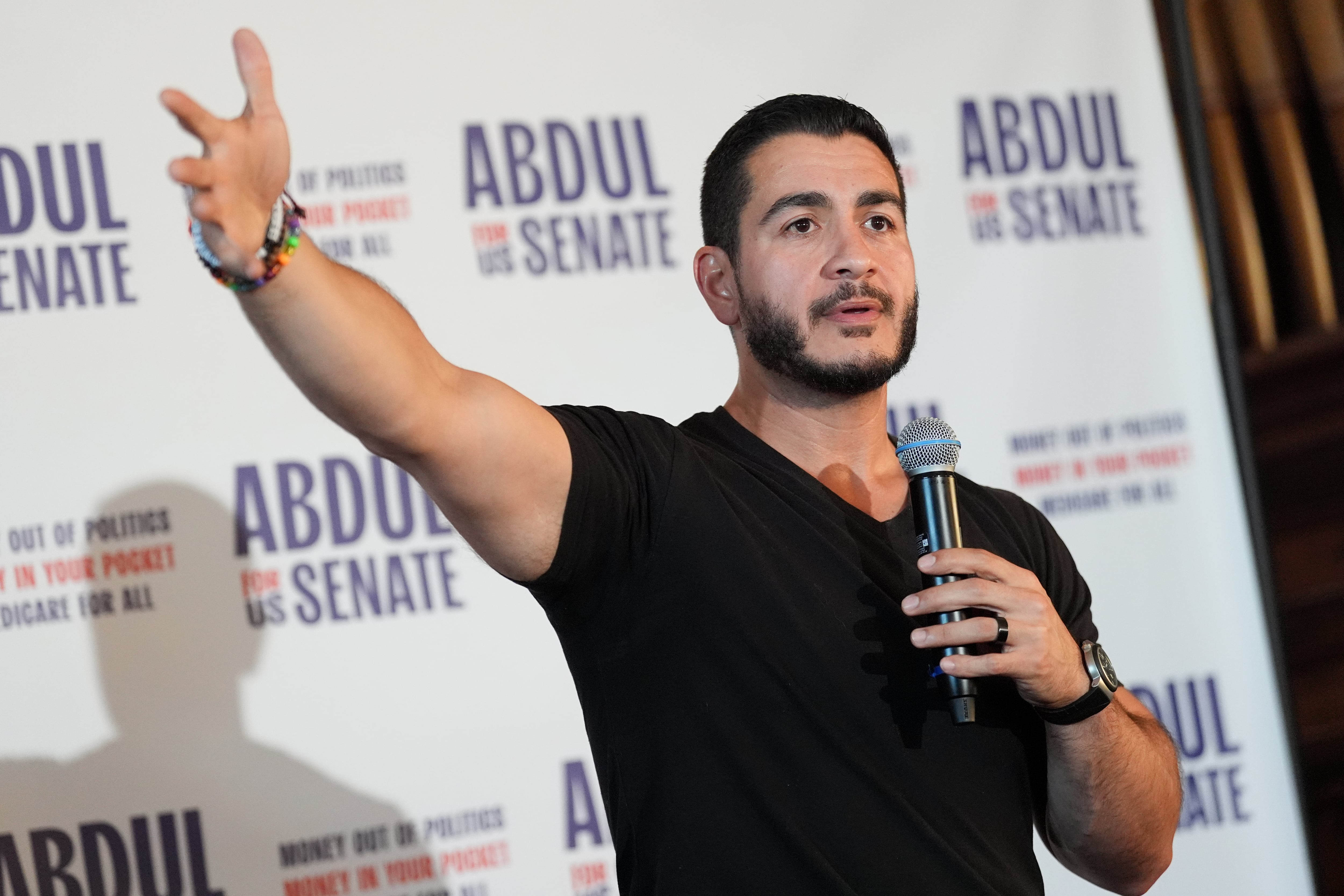 Obama is to appear with El-Sayed in Detroit as the ex-president gets more involved in the midterms