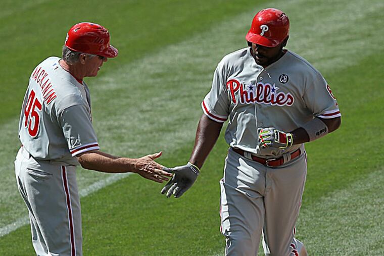 Phillies first baseman Ryan Howard. (Doug Pensinger/Getty Images)
