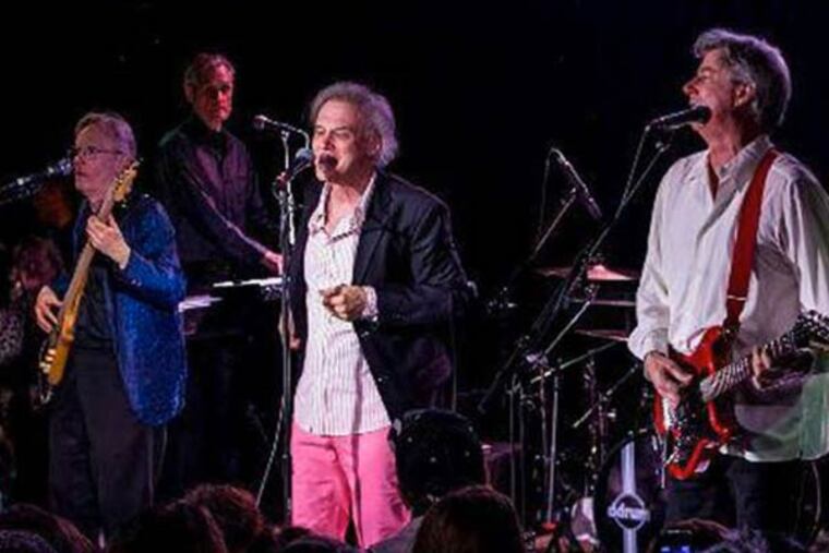 The A's performing at their 2013 reunion.