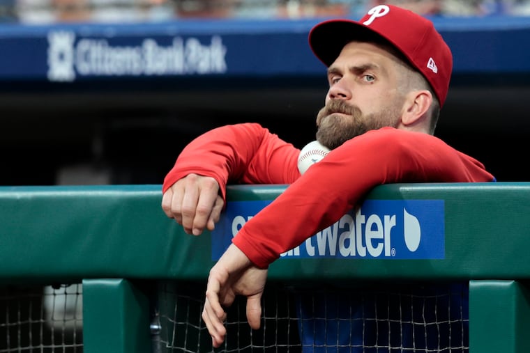 Bryce Harper saw the fewest pitches in the strike zone of any hitter in baseball who qualified for the batting title last season.
