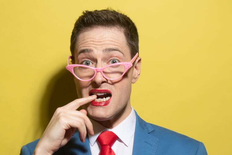 "I feel the responsibility of being a therapist to people who need it," said Randy Rainbow. "My main goal is to give people a little vacay from our troubles." MUST CREDIT: Washington Post photo by Marvin Joseph