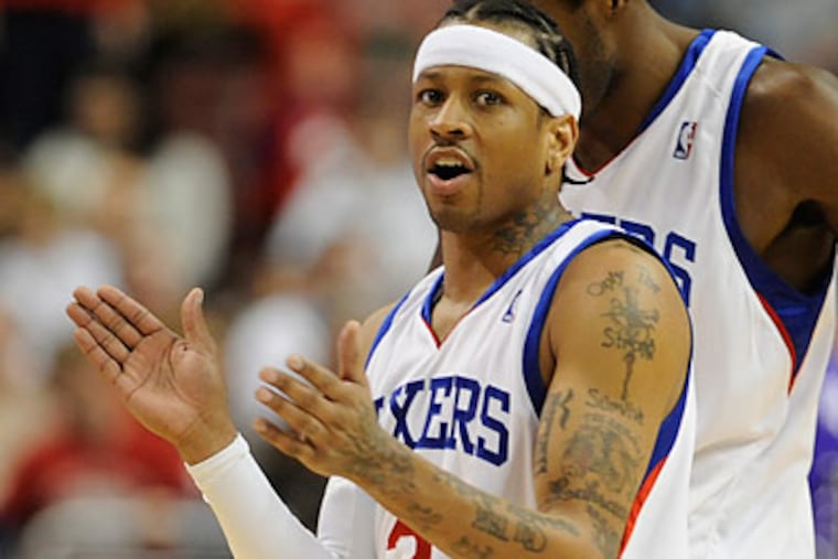 Allen Iverson says that he is planning on playing in the NBA next season. (Clem Murray/Staff file photo)
