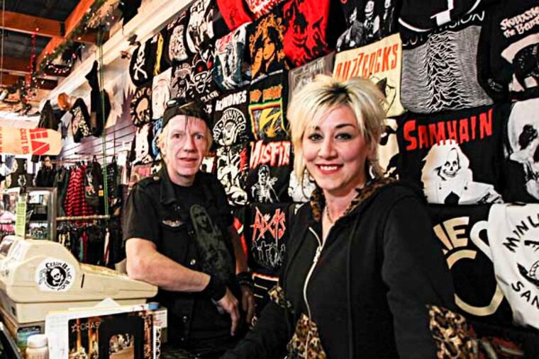 TALKING SMALL BIZ with Robert Windfelder, who is co-owner (with Stefanie Jolles) of Crash Bang Boom at 528 S. 4th Street. ( Steven M. Falk / Staff Photographer )