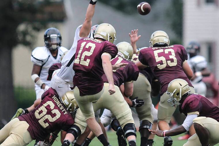 Haverford School players have eschewed players' names on their jerseys and instead have used words from the school's honor code.