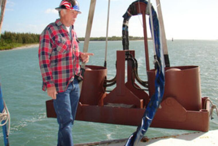 Doug Pope, CEO of Amelia Research & Recovery, is hoping to find a Spanish galleon from a fleet of treasure ships that were destroyed by a hurricane in 1715. Some were found and yielded millions.