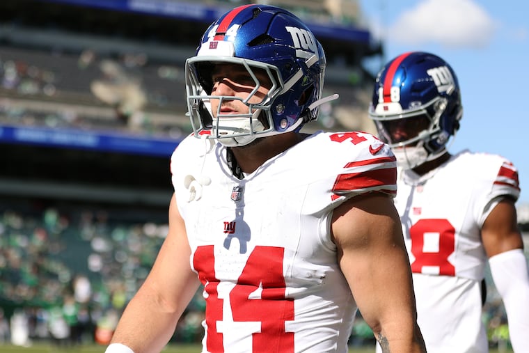 Giants running back Cam Skattebo rushed for 410 yards and five touchdowns on 101 carries before having his rookie year cut short.
