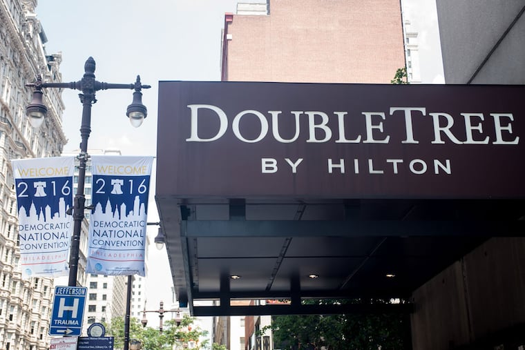 While many went the Airbnb route for the Democratic convention, some hotel rooms remained available.