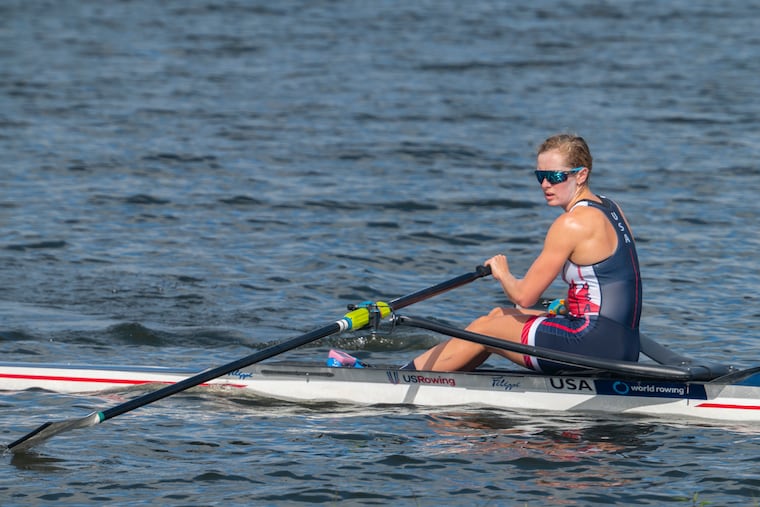 Sophia Luwis sustained several serious injuries after a 2022 car crash. She returned for the 2023 season and was USRowing's female rower of the year after a successful campaign. Now, she's an alternate at the Olympics.