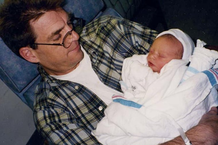 Chris Hepp and son Grayson.