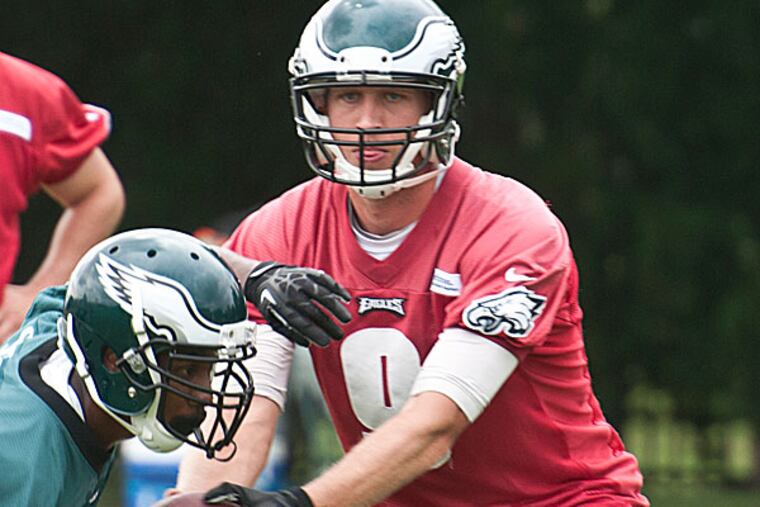 Eagles quarterback Nick Foles. (Ron Tarver/Staff Photographer)
