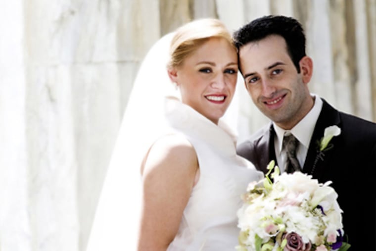 Jenna Weinstein and Rafie Braunstein were married July 5, 2009. (Rebecca Barger Photography)