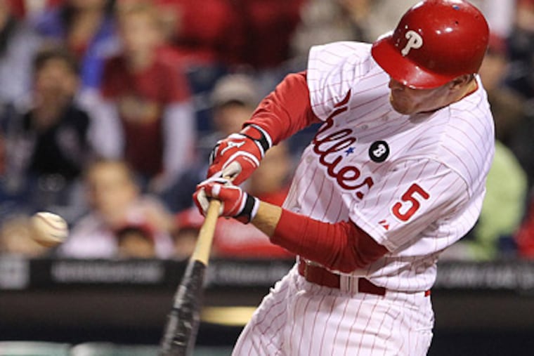 Peter Orr's home run in the ninth was not enough for Lehigh Valley. (Michael Bryant / Staff Photographer)