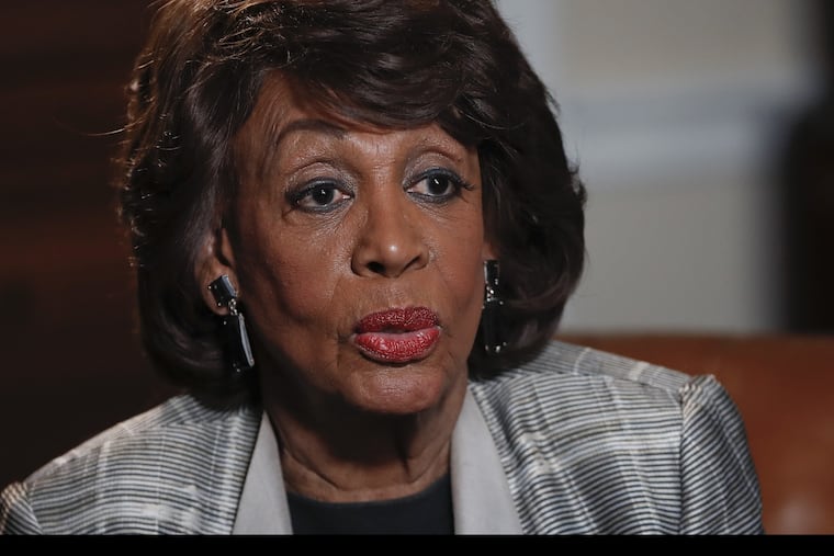 U.S. Rep. Maxine Waters, who put a bounty on the heads of Trump staffers