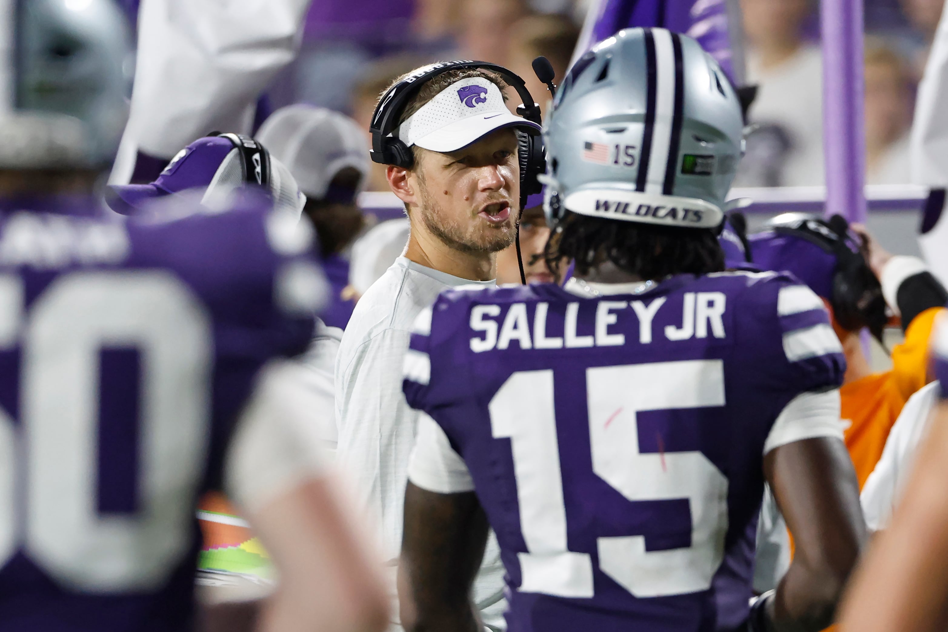 Avery Johnson and Kansas State trounce Nicholls 71-3 to open the Collin Klein era in style