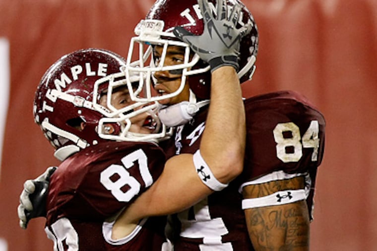 Offensive coordinator Matt Rhule became the first to interview for the newly vacant Temple Football head coaching job. (Michael S. Wirtz / Staff Photographer)