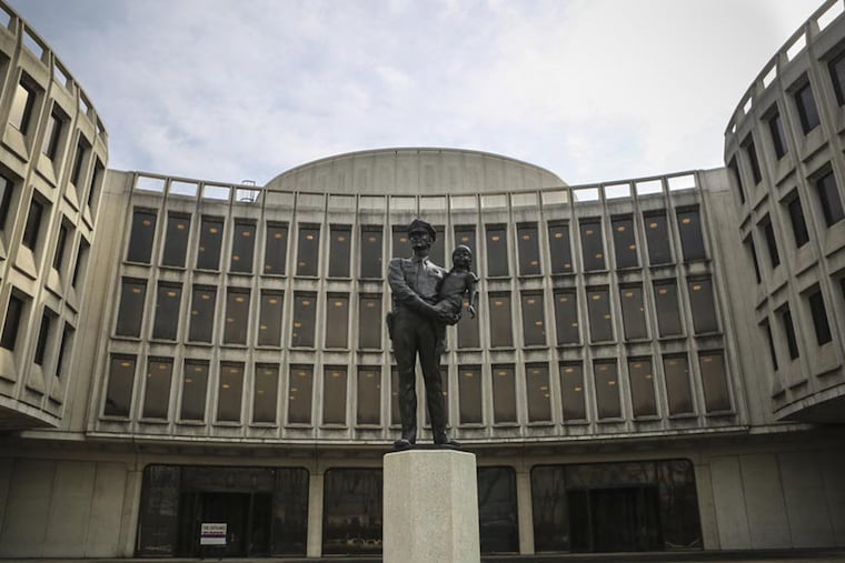 Philadelphia Police Headquarters, commonly known as the Roundhouse, is shown in a file photo.