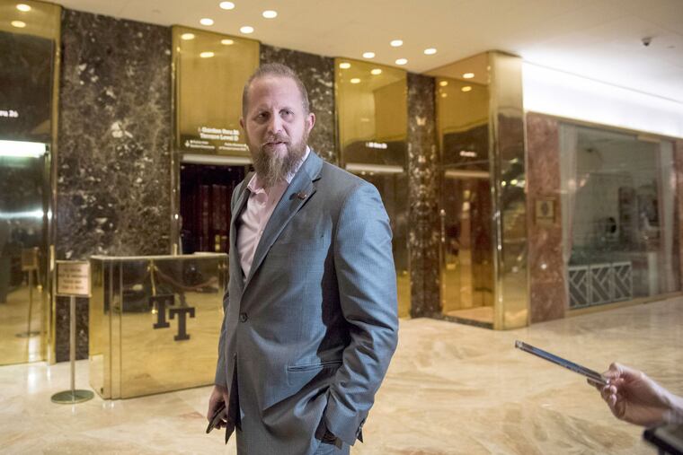 Brad Parscale, now President Donald Trump's campaign manager, at Trump Tower in New York in November 2016.