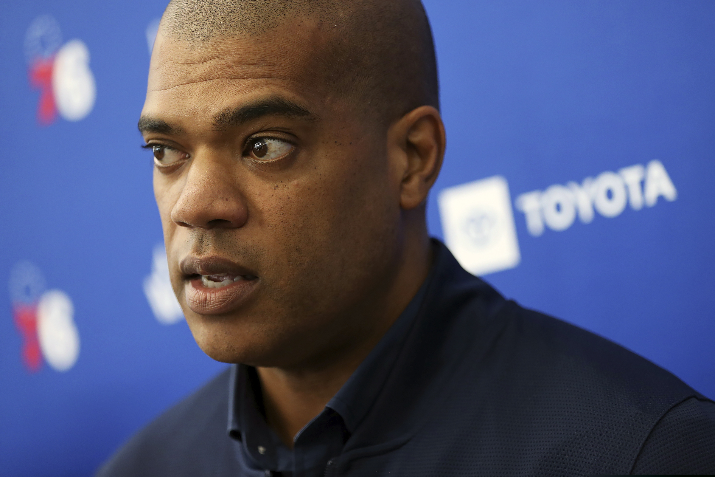 Marc Eversley came to the Sixers in 2016 to work with Bryan Colangelo.