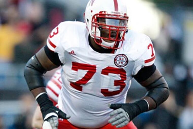 D.J. Jones played at Nebraska in college, then was on the Ravens' and Dolphins' practice squads. (Jack Dempsey/AP)