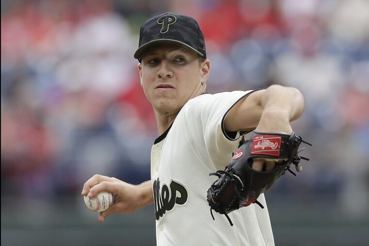 Phillies pitcher Nick Pivetta has the 14th-best xFIP among major-league starters.