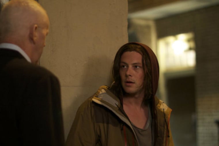 Cory Monteith in the Philly-shot "McCannick"