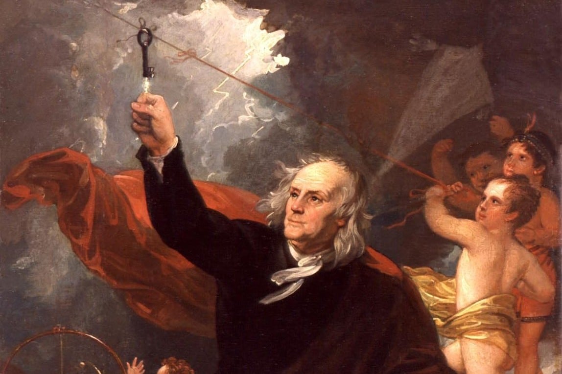 Ben Franklin published the results of his kite-and-key experiment on this week in Philly history