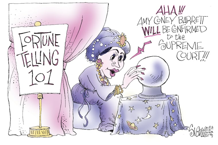 Any guesses whether Judge Barrett will be confirmed?